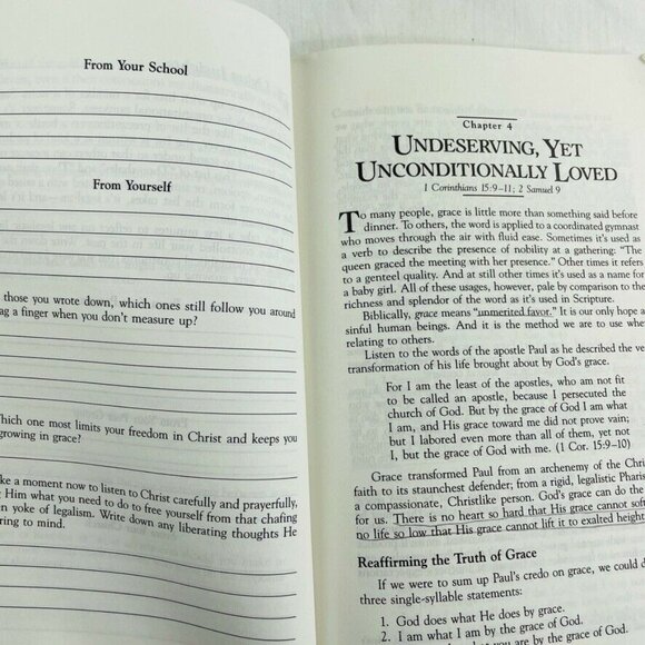 The Grace Awakening Christian Book Novel  by Charles R. Swindoll Vintage 1990 u - Picture 6 of 7